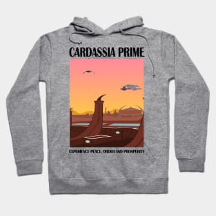 Star Trek - Travel Poster Cardassia Prime Hoodie